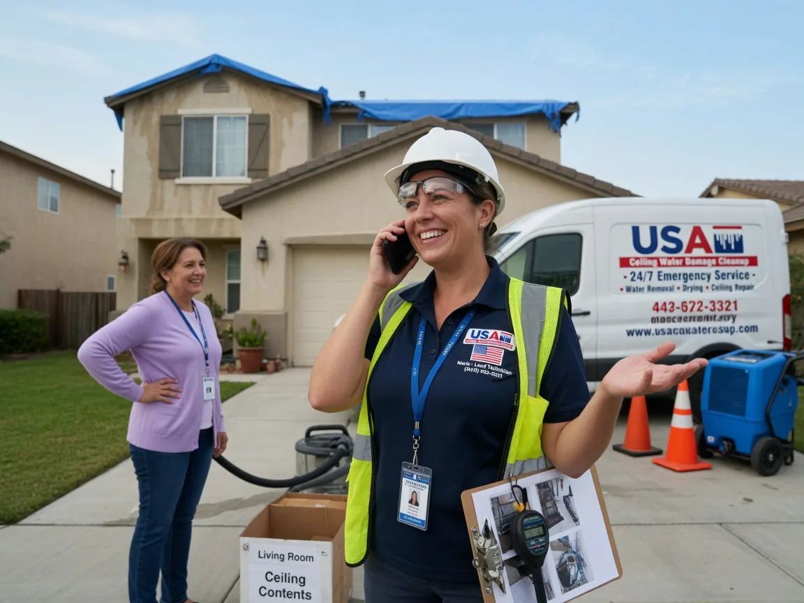 Ceiling Water Damage Restoration Fort Loramie, OH FAQs